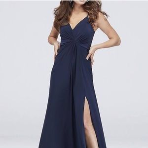 Navy blue formal dress